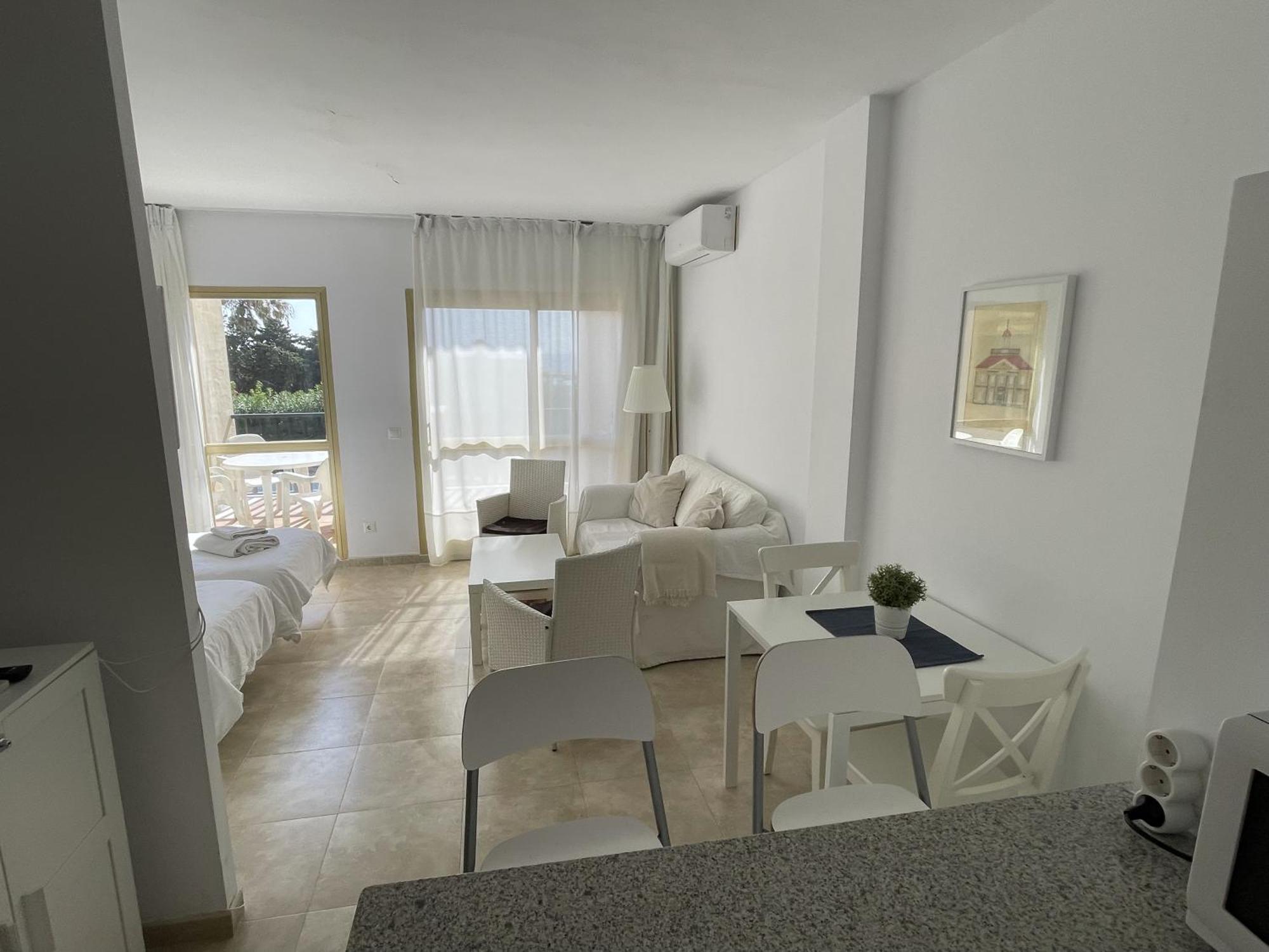 Estudio Primera Linea 50 Mtrs Playa. Fibra 600Mb Марбелья Екстер'єр фото