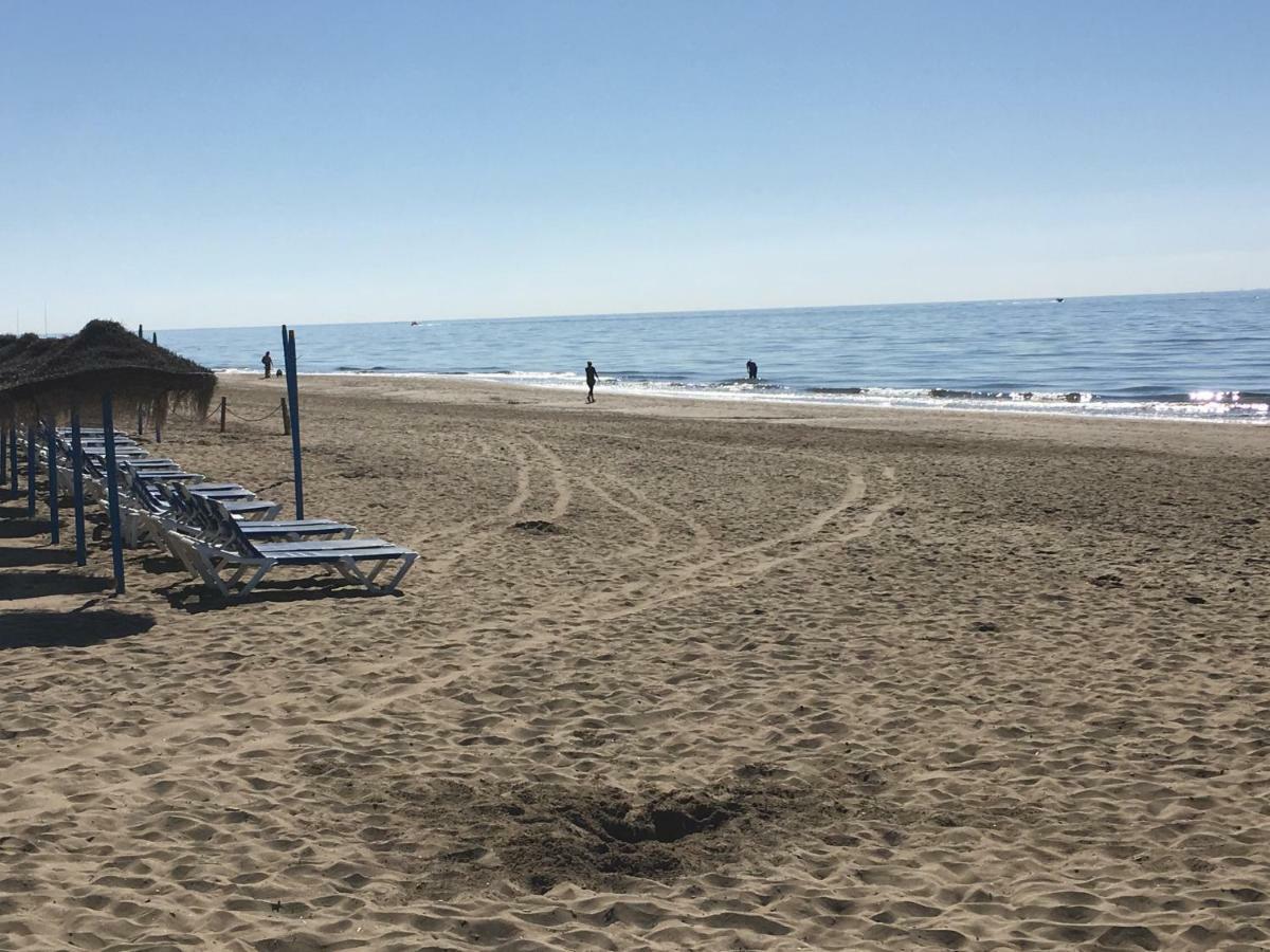 Estudio Primera Linea 50 Mtrs Playa. Fibra 600Mb Марбелья Екстер'єр фото